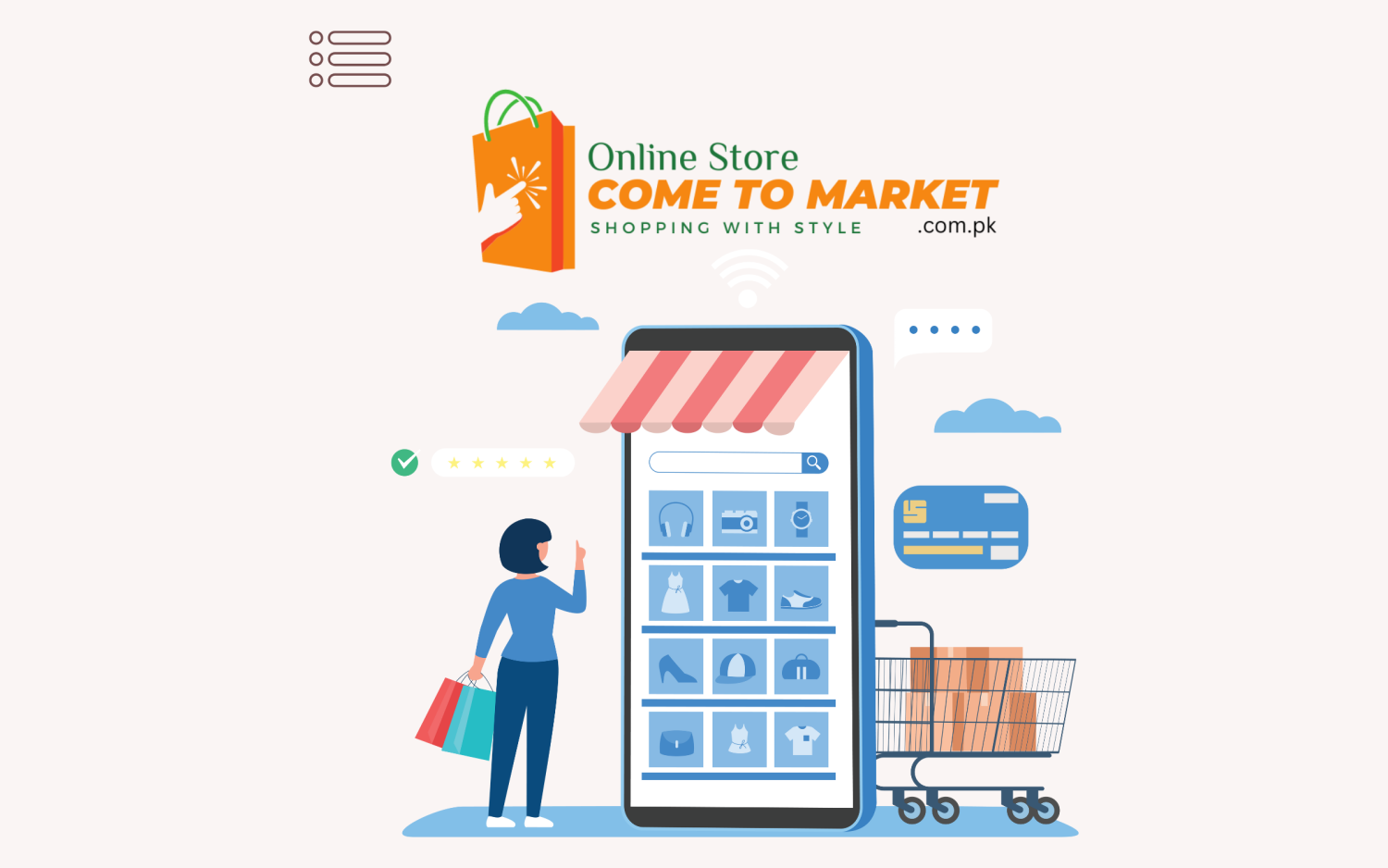 Customer Login page Image